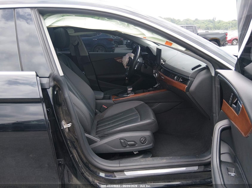 2021 Audi A5 VIN WAUCBCF56MA033397 IAAI salvage auction — LEFT FRONT, Salvage (Illinois), sold $5,400 on 2026-07-28 (photo 5)