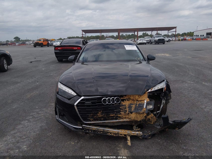 2021 Audi A5 VIN WAUCBCF56MA033397 IAAI salvage auction — LEFT FRONT, Salvage (Illinois), sold $5,400 on 2026-07-28 (photo 6)