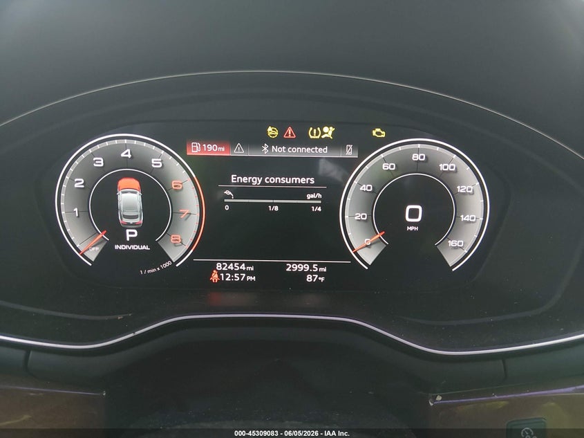 2021 Audi A5 VIN WAUCBCF56MA033397 IAAI salvage auction — LEFT FRONT, Salvage (Illinois), sold $5,400 on 2026-07-28 (photo 7)