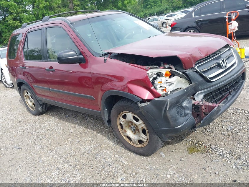 2006 Honda Cr-v VIN SHSRD78596U439592 IAAI salvage auction — FRONT END, Salvage (Ohio), sold $250 on 2026-07-07 (photo 1)