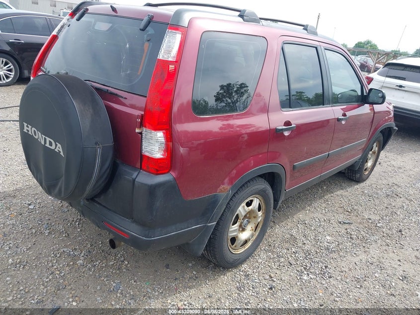 2006 Honda Cr-v VIN SHSRD78596U439592 IAAI salvage auction — FRONT END, Salvage (Ohio), sold $250 on 2026-07-07 (photo 4)