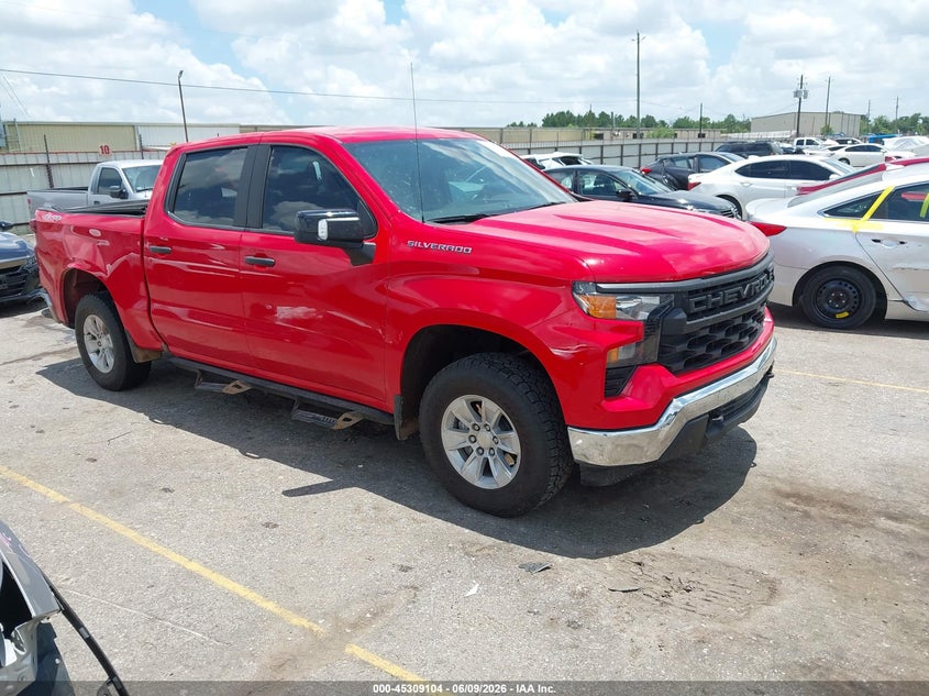 2023 Chevrolet Silverado VIN 1GCPDAEK9PZ165103 — IAAI salvage auction photo