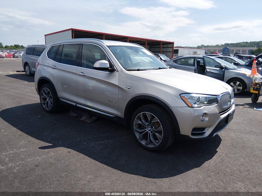 2017 BMW X3 VIN 5UXWX9C30H0T21529 IAAI salvage auction — REAR END, Salvage (Illinois), sold $3,600 on 2026-07-28 (photo 1)