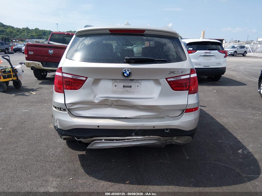2017 BMW X3 VIN 5UXWX9C30H0T21529 IAAI salvage auction — REAR END, Salvage (Illinois), sold $3,600 on 2026-07-28 (photo 6)