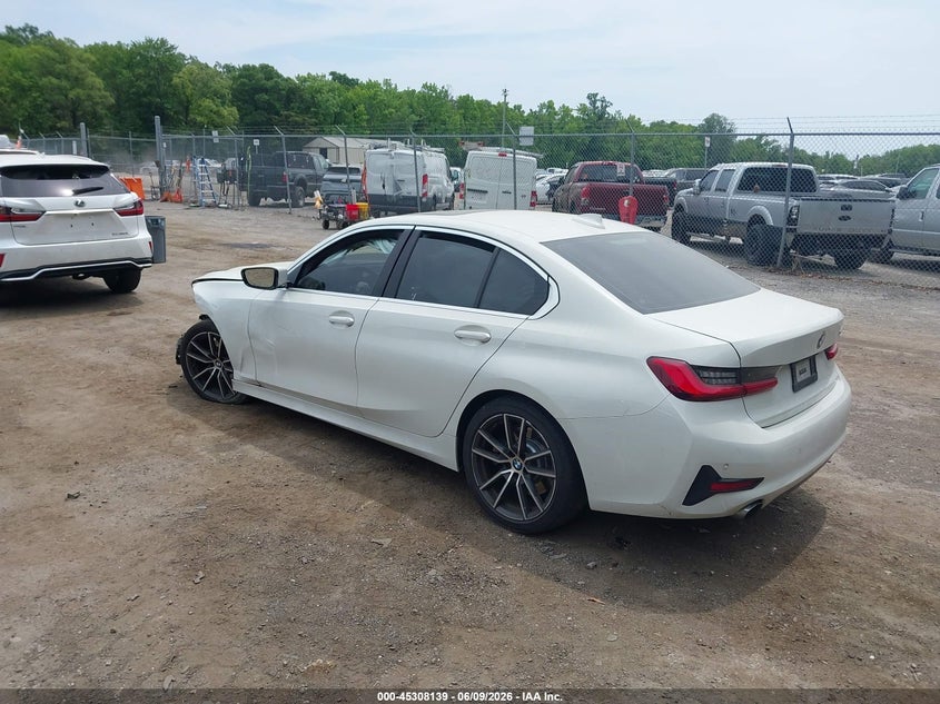 2019 BMW 3er VIN WBA5R1C56KFH05734 IAAI salvage auction — FRONT END, Salvage - Greater Than 75% (Maryland), sold $3,400 on 2026-08-01 (photo 3)