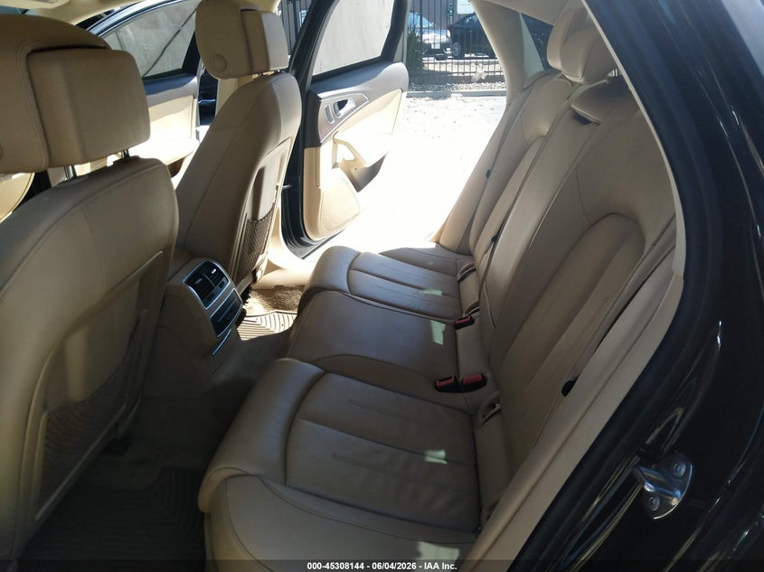 2012 Audi A6 VIN WAUGGAFC3CN126259 IAAI salvage auction — LEFT FRONT, Clear - Dealer Only (California), sold $600 on 2026-07-27 (photo 8)