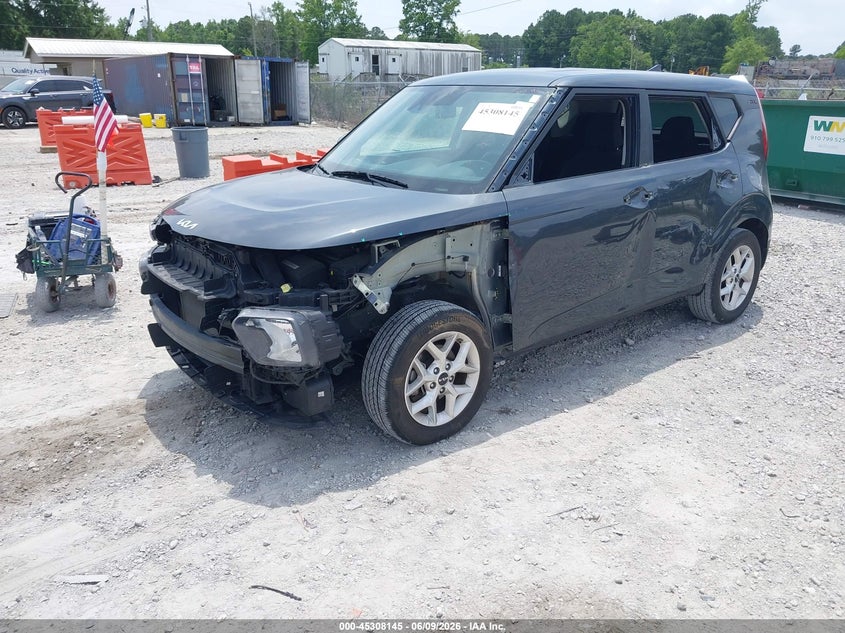 2022 Kia Soul VIN KNDJ23AU3N7836711 IAAI salvage auction — FRONT END, Salvage Title, sold $2,900 on 2026-07-07 (photo 2)