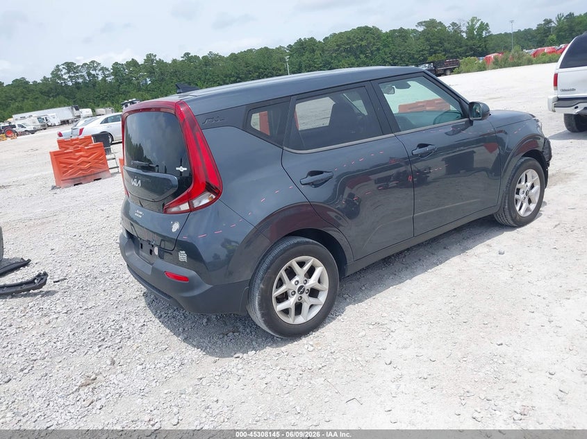 2022 Kia Soul VIN KNDJ23AU3N7836711 IAAI salvage auction — FRONT END, Salvage Title, sold $2,900 on 2026-07-07 (photo 4)