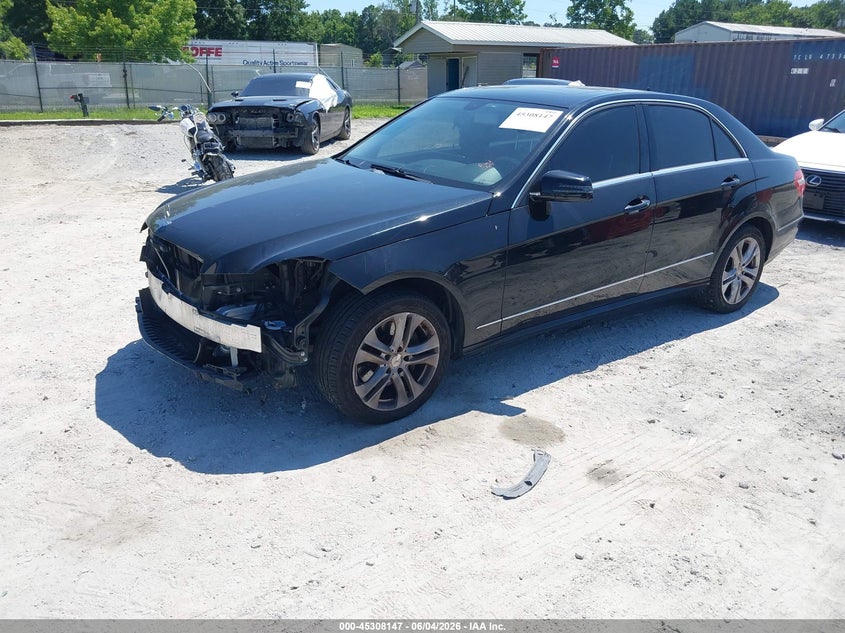 2011 Mercedes-benz E-class VIN WDDHF5GB0BA263937 IAAI salvage auction — FRONT END, Salvage (North Carolina), sold $650 on 2026-08-04 (photo 2)