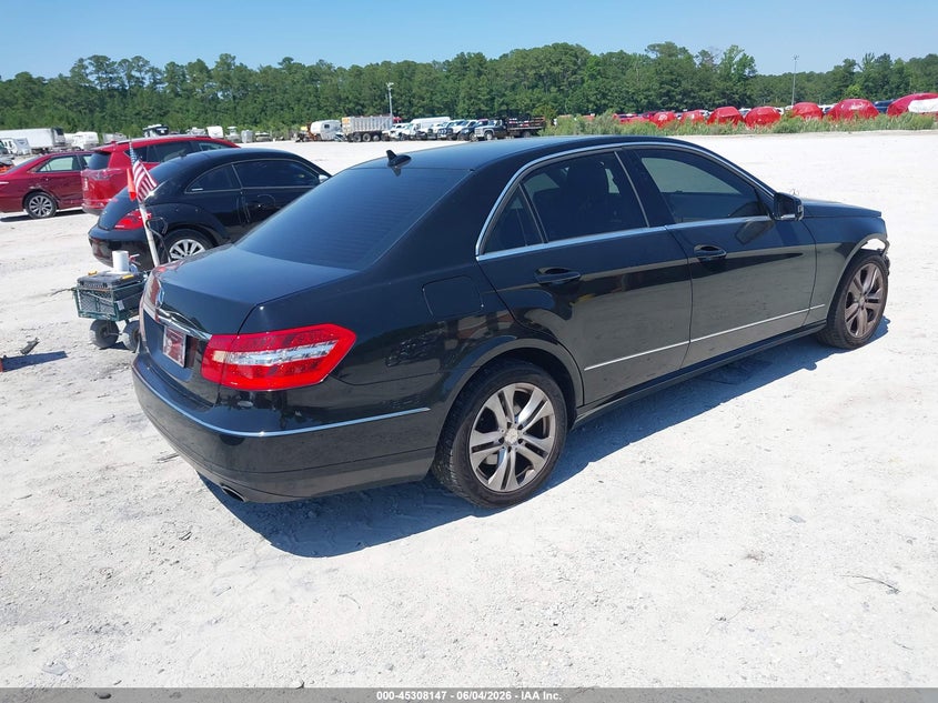 2011 Mercedes-benz E-class VIN WDDHF5GB0BA263937 IAAI salvage auction — FRONT END, Salvage (North Carolina), sold $650 on 2026-08-04 (photo 4)