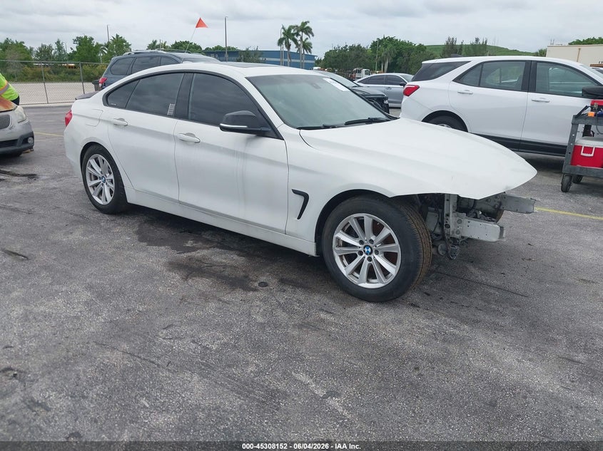 2015 BMW 4er VIN WBA4A5C53FG052514 IAAI salvage auction — NORMAL WEAR, Clear (Florida), sold $475 on 2026-07-16 (photo 1)