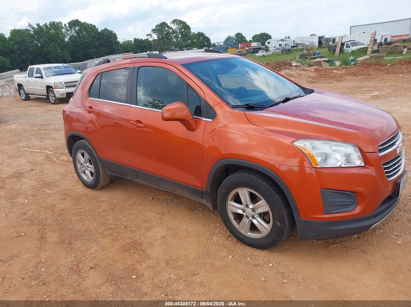 2016 Chevrolet Trax VIN KL7CJLSB1GB710272 IAAI salvage auction — HAIL, Salvage Title, sold $1,800 on 2026-07-13 (photo 1)