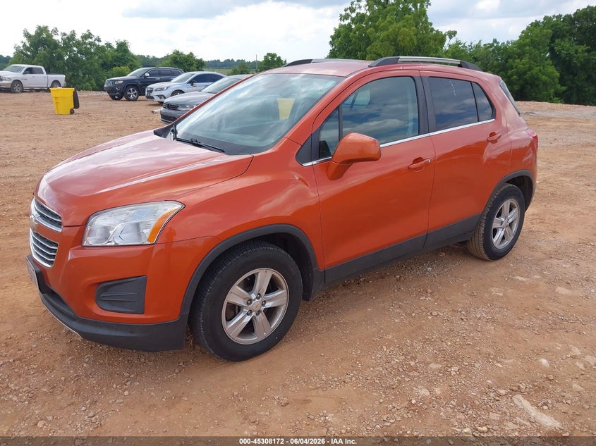 2016 Chevrolet Trax VIN KL7CJLSB1GB710272 IAAI salvage auction — HAIL, Salvage Title, sold $1,800 on 2026-07-13 (photo 2)
