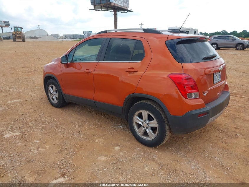 2016 Chevrolet Trax VIN KL7CJLSB1GB710272 IAAI salvage auction — HAIL, Salvage Title, sold $1,800 on 2026-07-13 (photo 3)