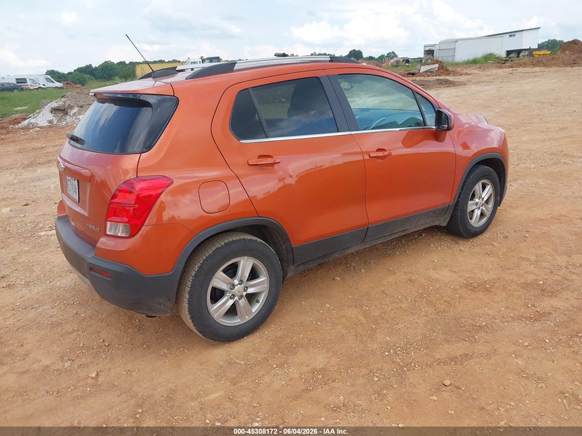 2016 Chevrolet Trax VIN KL7CJLSB1GB710272 IAAI salvage auction — HAIL, Salvage Title, sold $1,800 on 2026-07-13 (photo 4)
