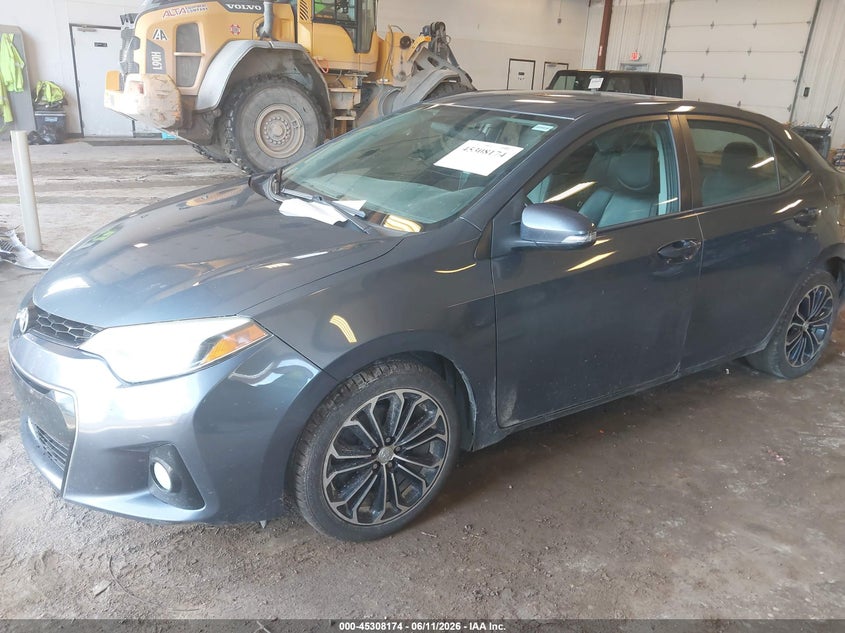 2016 Toyota Corolla VIN 5YFBURHEXGP480887 IAAI salvage auction — SIDE, Clear (Michigan), sold $3,350 on 2026-07-31 (photo 2)