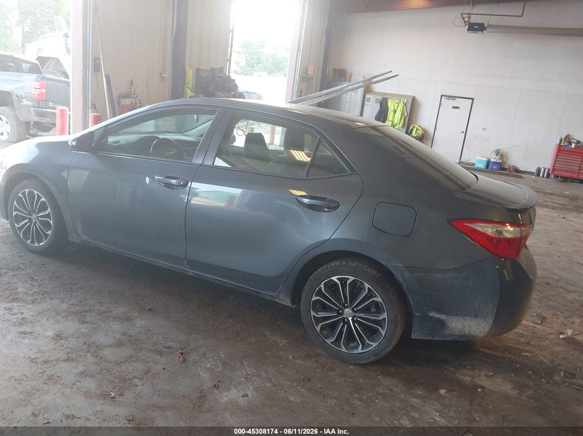 2016 Toyota Corolla VIN 5YFBURHEXGP480887 IAAI salvage auction — SIDE, Clear (Michigan), sold $3,350 on 2026-07-31 (photo 3)