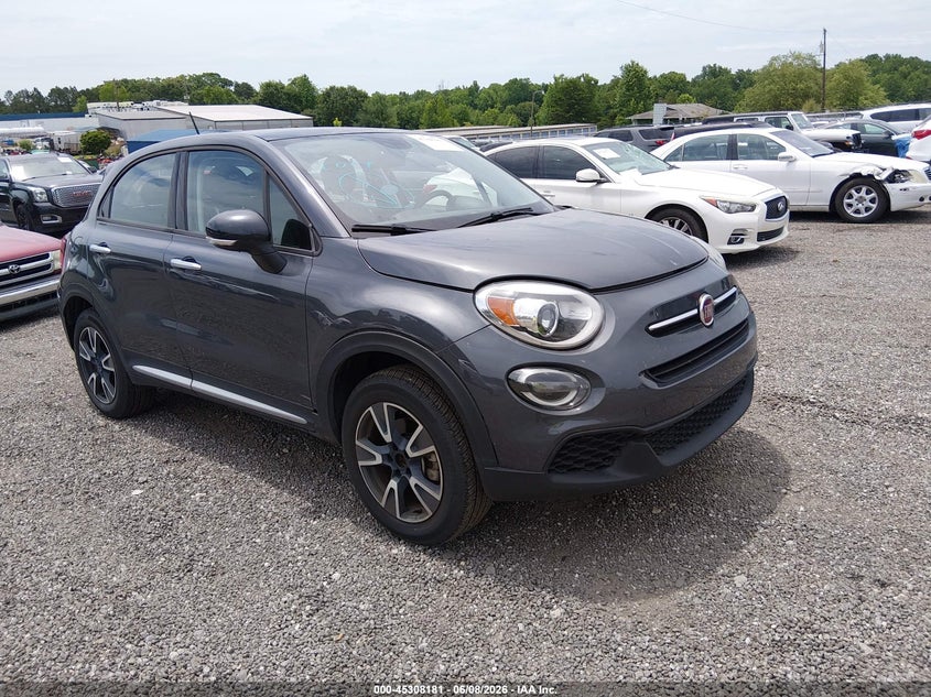 2019 Fiat 500x VIN ZFBNFYA17KP794809 IAAI salvage auction — LEFT SIDE, Salvage Title, sold $2,550 on 2026-07-14 (photo 1)