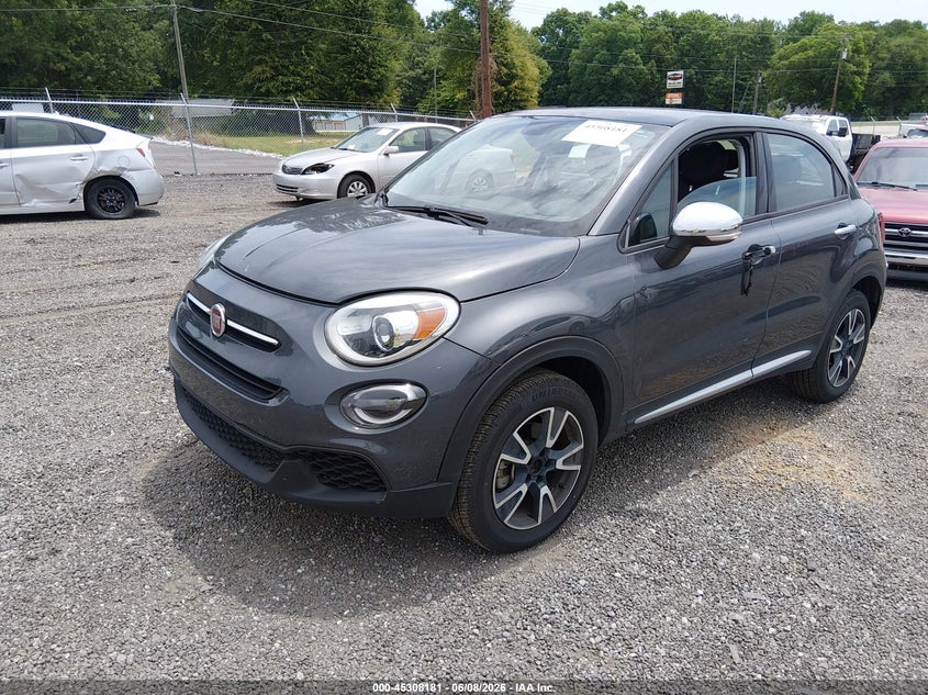 2019 Fiat 500x VIN ZFBNFYA17KP794809 IAAI salvage auction — LEFT SIDE, Salvage Title, sold $2,550 on 2026-07-14 (photo 2)