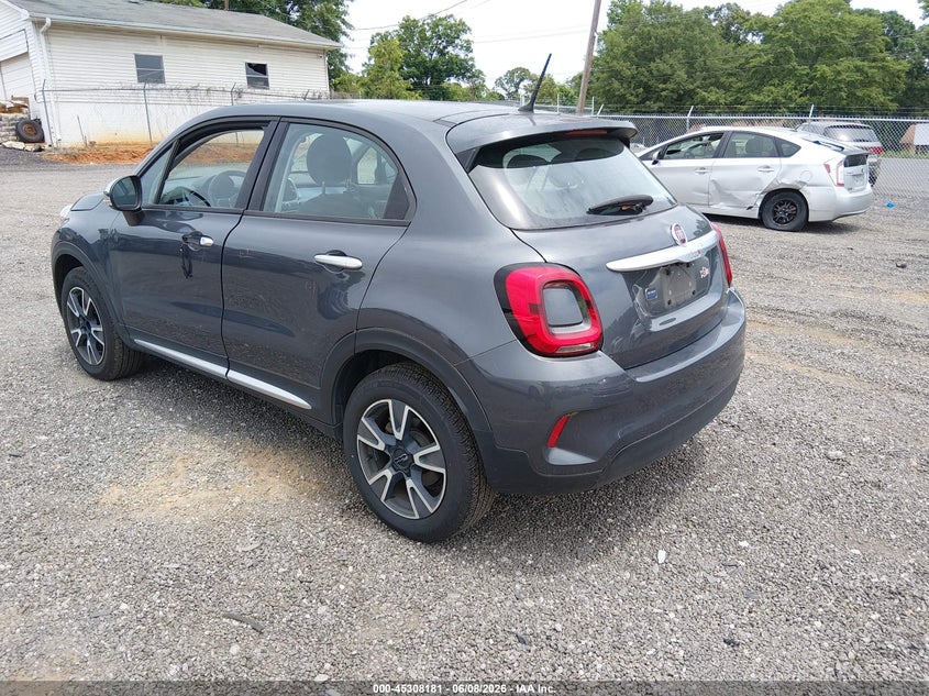 2019 Fiat 500x VIN ZFBNFYA17KP794809 IAAI salvage auction — LEFT SIDE, Salvage Title, sold $2,550 on 2026-07-14 (photo 3)
