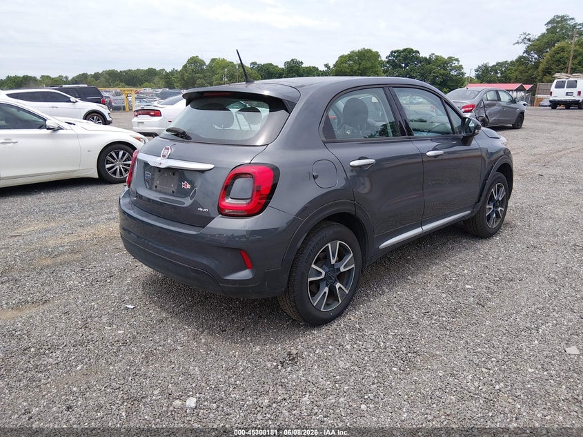 2019 Fiat 500x VIN ZFBNFYA17KP794809 IAAI salvage auction — LEFT SIDE, Salvage Title, sold $2,550 on 2026-07-14 (photo 4)