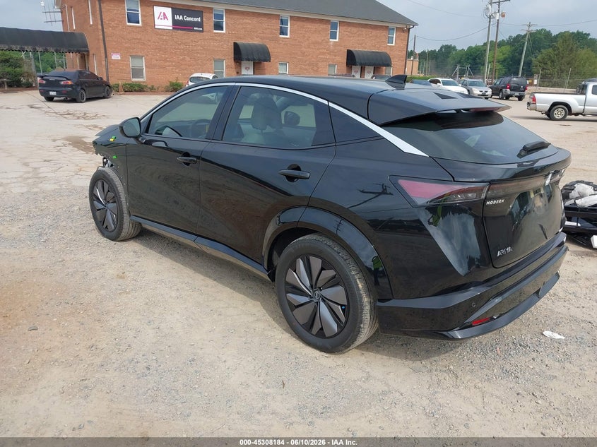2023 Nissan Ariya VIN JN1AF0BA4PM407902 IAAI salvage auction — FRONT END, Salvage Title, sold $6,600 on 2026-07-23 (photo 3)