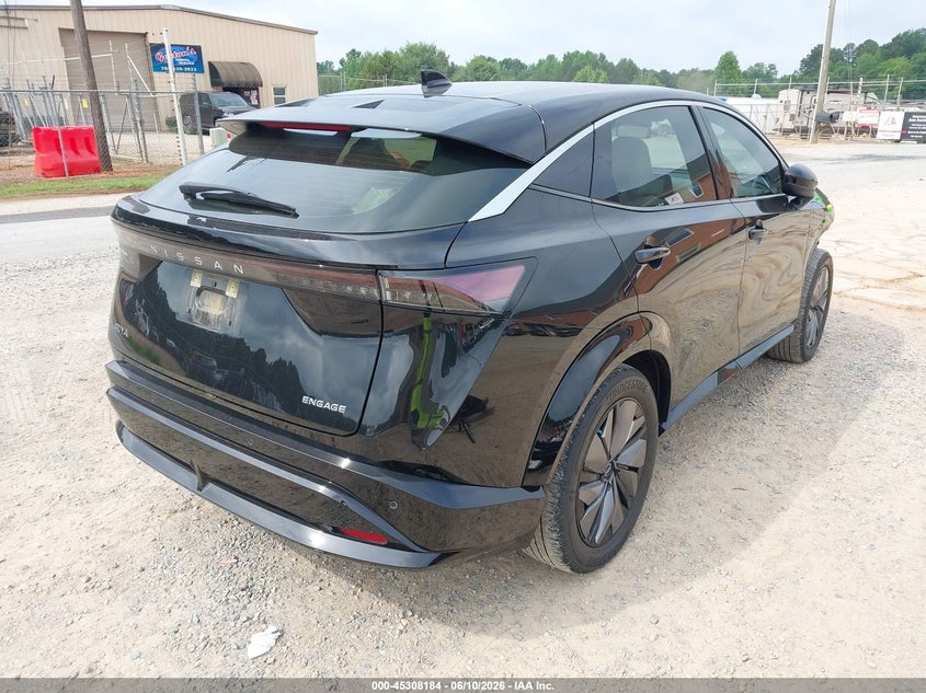 2023 Nissan Ariya VIN JN1AF0BA4PM407902 IAAI salvage auction — FRONT END, Salvage Title, sold $6,600 on 2026-07-23 (photo 4)