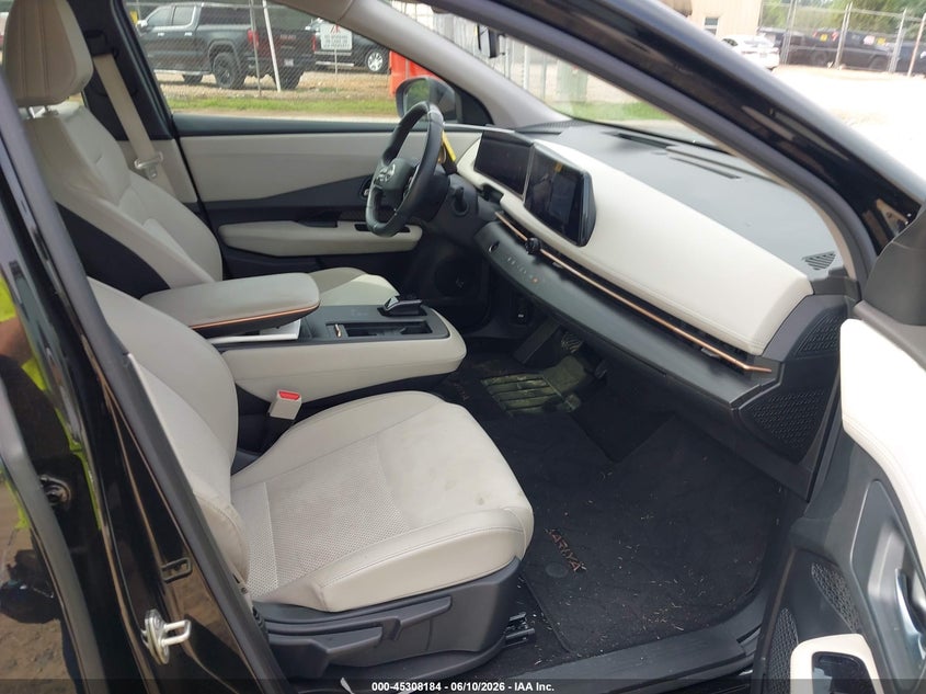 2023 Nissan Ariya VIN JN1AF0BA4PM407902 IAAI salvage auction — FRONT END, Salvage Title, sold $6,600 on 2026-07-23 (photo 5)