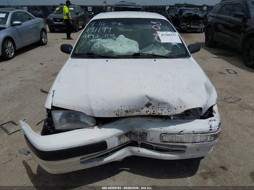1997 Toyota Tercel VIN JT2AC52L2V0209188 IAAI salvage auction — FRONT END, Salvage (Texas), sold $125 on 2026-07-07 (photo 6)