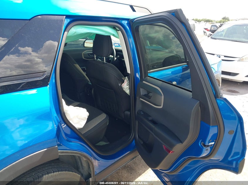 2025 Ford Bronco sport VIN 3FMCR9BN7SRE48072 IAAI salvage auction — LEFT SIDE, Original (Texas), sold $10,100 on 2026-07-22 (photo 8)