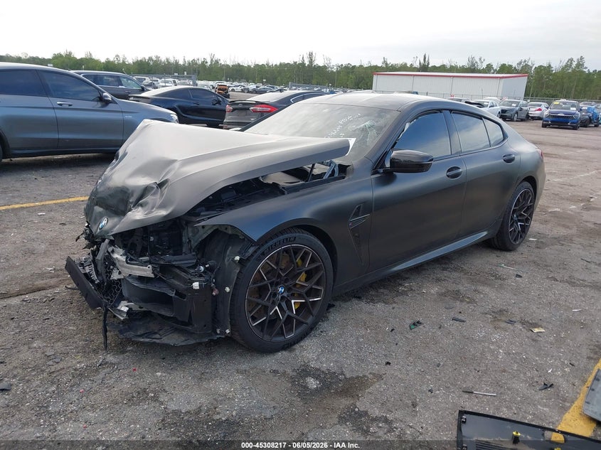2024 BMW M8 VIN WBSGV0C04RCP30509 IAAI salvage auction — FRONT END, Salvage Title, sold $20,900 on 2026-07-29 (photo 2)