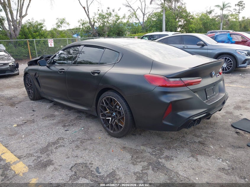 2024 BMW M8 VIN WBSGV0C04RCP30509 IAAI salvage auction — FRONT END, Salvage Title, sold $20,900 on 2026-07-29 (photo 3)