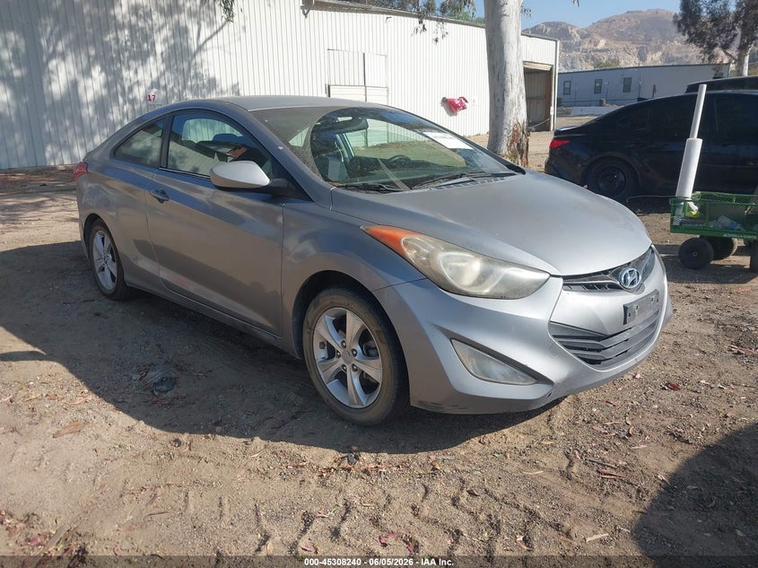 2013 Hyundai Elantra VIN KMHDH6AE7DU000286 IAAI salvage auction — NORMAL WEAR, Clear - Dealer Only (California), sold $500 on 2026-07-07 (photo 1)