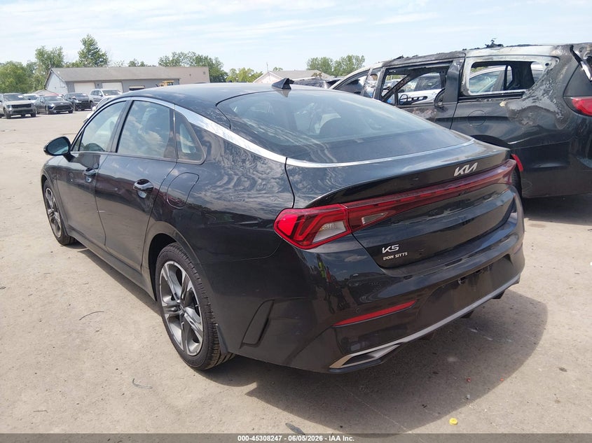 2023 Kia K5 VIN 5XXG34J27PG168045 IAAI salvage auction — HAIL, Salvage Title, sold $12,000 on 2026-07-14 (photo 3)