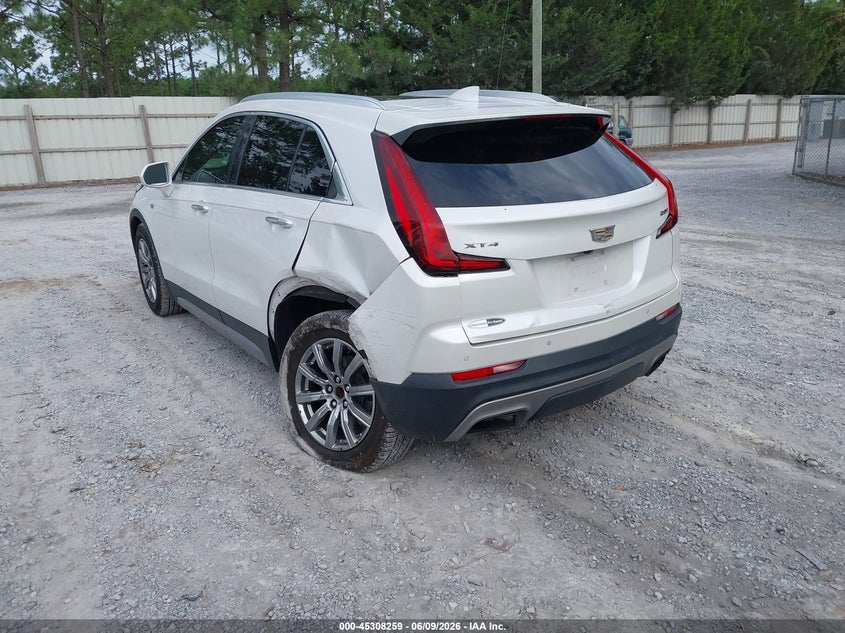 2019 Cadillac Xt4 VIN 1GYFZCR41KF114784 IAAI salvage auction — LEFT REAR, Salvage Title, sold $5,625 on 2026-08-25 (photo 3)