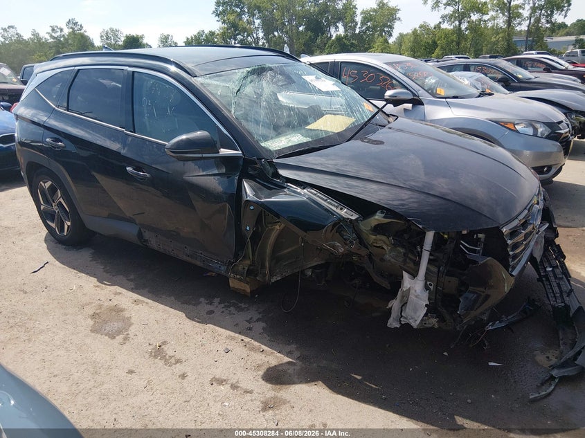2024 Hyundai Tucson VIN KM8JECD18RU220465 IAAI salvage auction — ROLLOVER, Salvage Title, sold $25 on 2026-07-28 (photo 1)