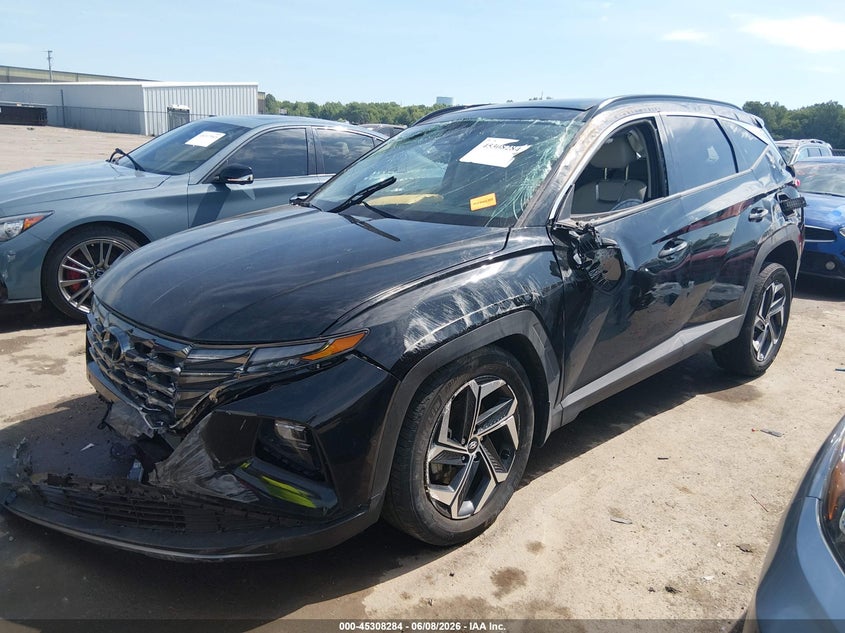 2024 Hyundai Tucson VIN KM8JECD18RU220465 IAAI salvage auction — ROLLOVER, Salvage Title, sold $25 on 2026-07-28 (photo 2)