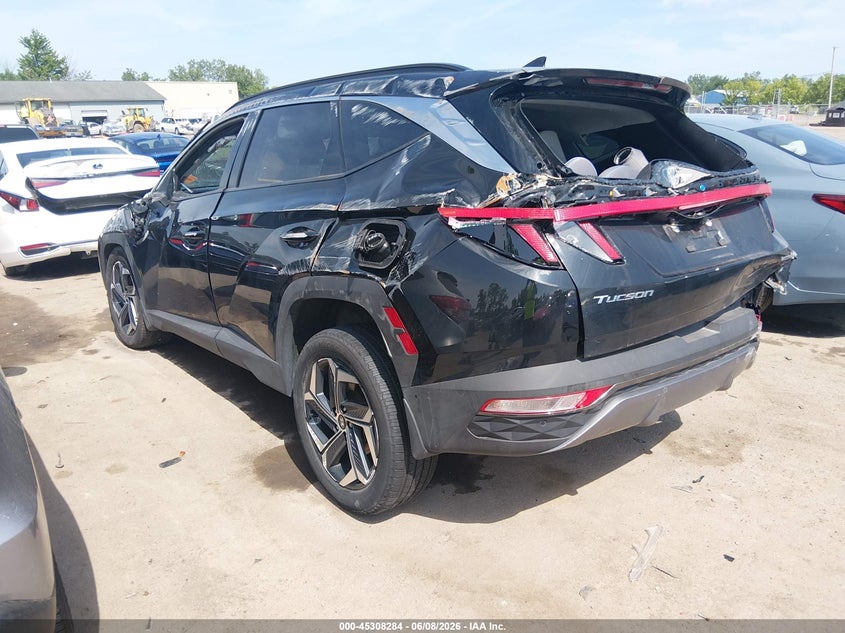 2024 Hyundai Tucson VIN KM8JECD18RU220465 IAAI salvage auction — ROLLOVER, Salvage Title, sold $25 on 2026-07-28 (photo 3)
