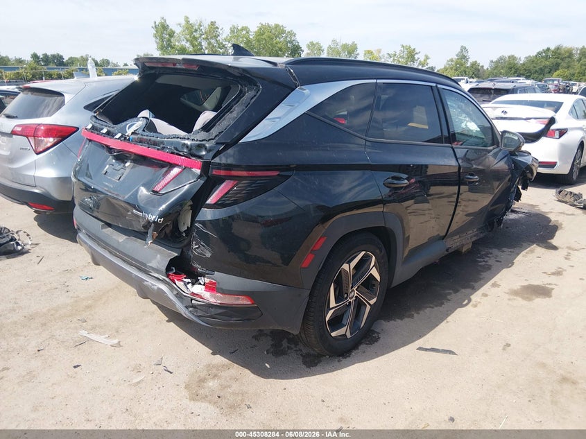 2024 Hyundai Tucson VIN KM8JECD18RU220465 IAAI salvage auction — ROLLOVER, Salvage Title, sold $25 on 2026-07-28 (photo 4)