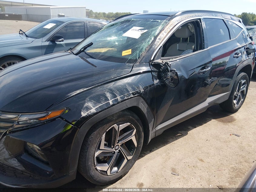 2024 Hyundai Tucson VIN KM8JECD18RU220465 IAAI salvage auction — ROLLOVER, Salvage Title, sold $25 on 2026-07-28 (photo 6)