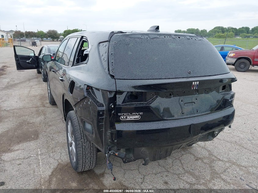 2026 Buick Enclave VIN 5GAERAKS8TJ164161 IAAI salvage auction — REAR END, Salvage (Illinois), sold $13,300 on 2026-08-22 (photo 3)