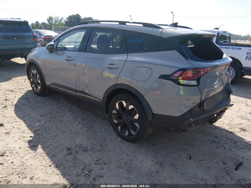 2023 Kia Sportage VIN 5XYK6CAF7PG095690 IAAI salvage auction — REAR END, Wait Title, sold $7,300 on 2026-08-20 (photo 3)