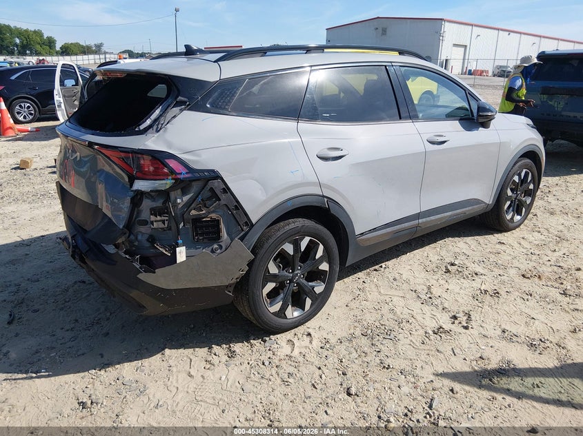 2023 Kia Sportage VIN 5XYK6CAF7PG095690 IAAI salvage auction — REAR END, Wait Title, sold $7,300 on 2026-08-20 (photo 4)