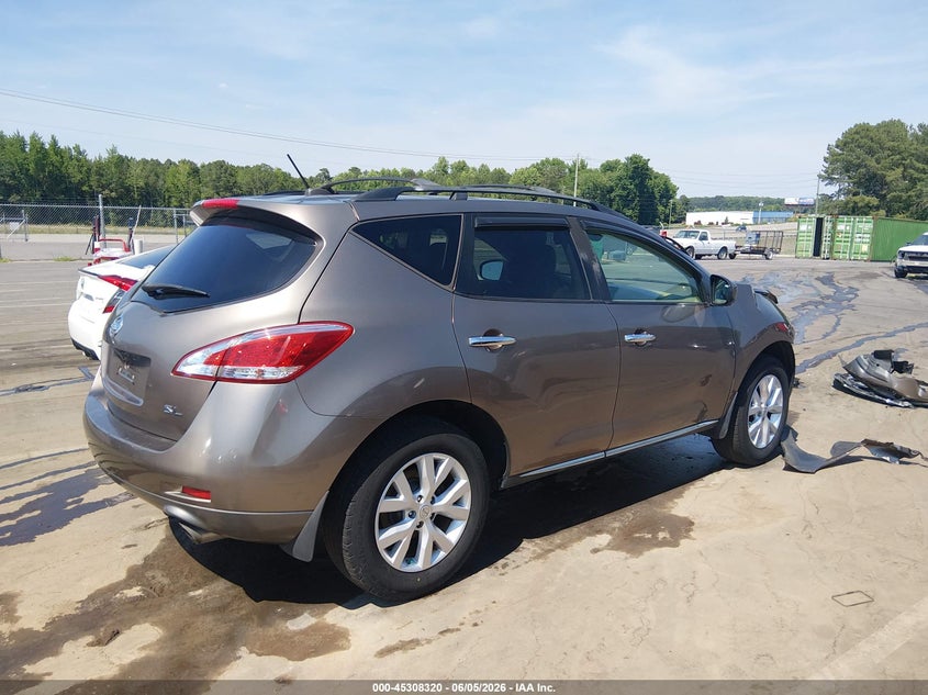 2011 Nissan Murano VIN JN8AZ1MU0BW060412 IAAI salvage auction — FRONT END, Salvage (North Carolina), sold $550 on 2026-07-08 (photo 4)