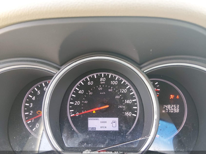 2011 Nissan Murano VIN JN8AZ1MU0BW060412 IAAI salvage auction — FRONT END, Salvage (North Carolina), sold $550 on 2026-07-08 (photo 7)