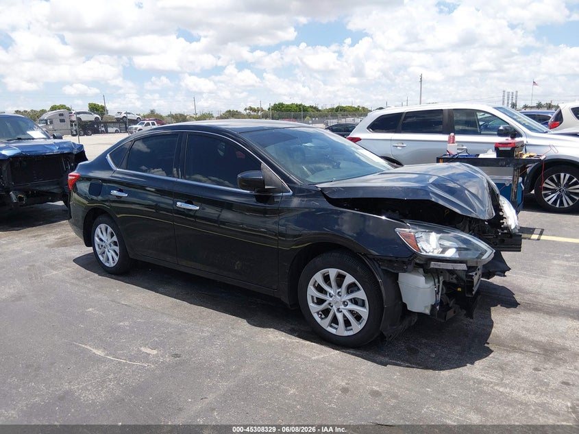 2018 Nissan Sentra VIN 3N1AB7AP2JY267413 IAAI salvage auction — FRONT END, Salvage Title, sold $700 on 2026-07-05 (photo 1)