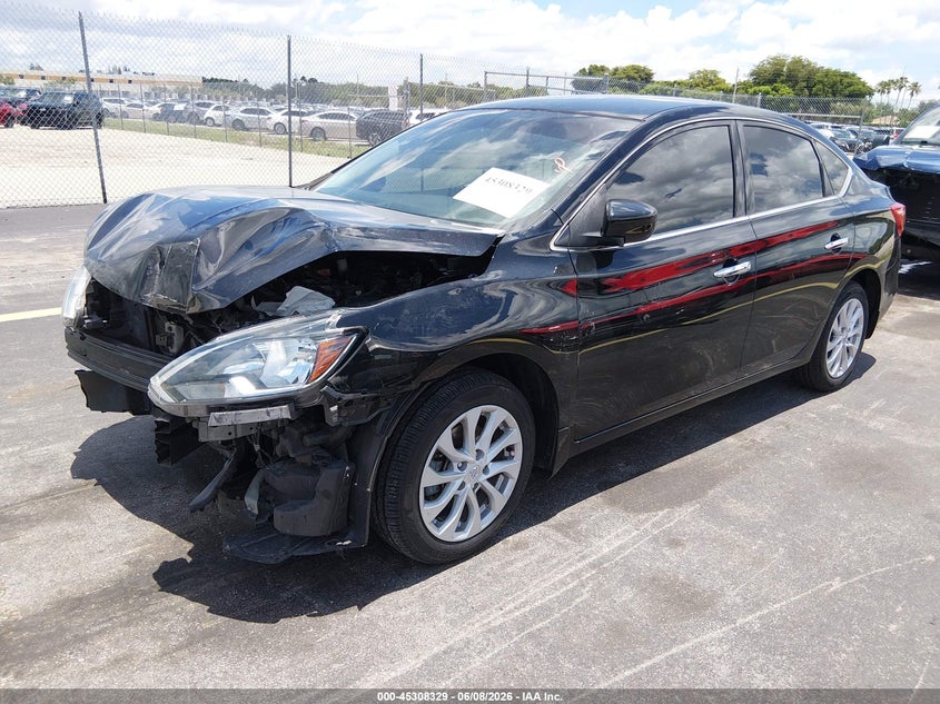 2018 Nissan Sentra VIN 3N1AB7AP2JY267413 IAAI salvage auction — FRONT END, Salvage Title, sold $700 on 2026-07-05 (photo 2)