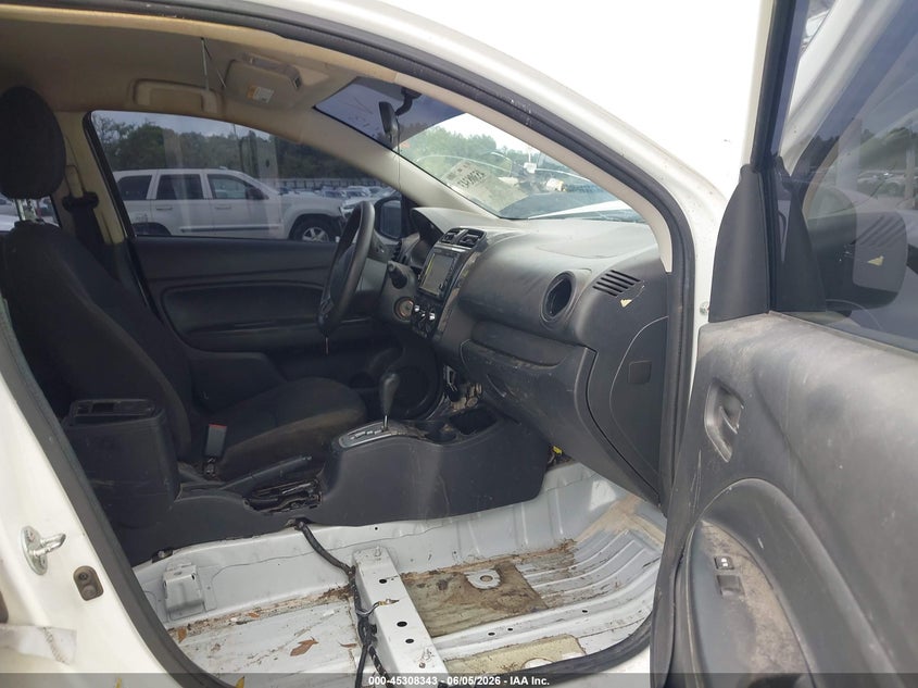 2019 Mitsubishi Mirage VIN ML32F3FJ1KHF18850 IAAI salvage auction — FRONT END, Salvage Title, sold $1,050 on 2026-07-16 (photo 5)