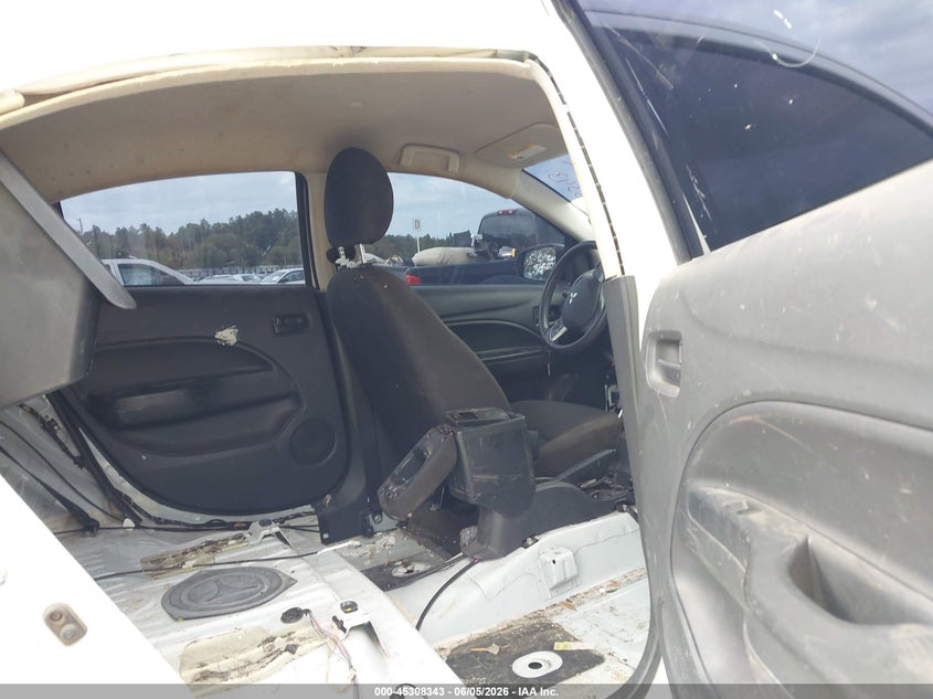 2019 Mitsubishi Mirage VIN ML32F3FJ1KHF18850 IAAI salvage auction — FRONT END, Salvage Title, sold $1,050 on 2026-07-16 (photo 8)