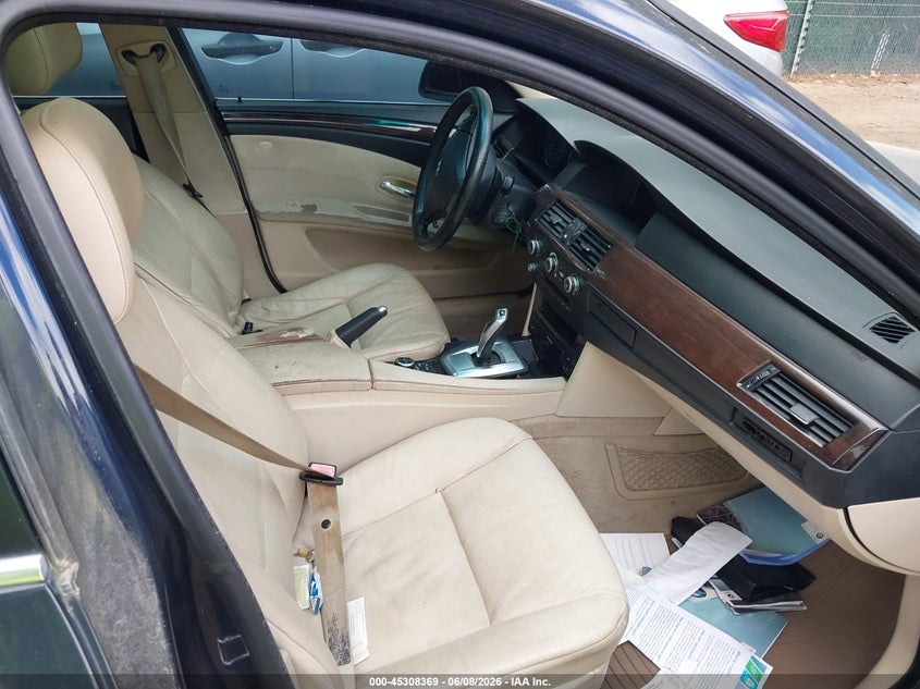 2009 BMW 5er VIN WBANV13589C151679 IAAI salvage auction — ELECTRICAL, Clear (Virginia), sold $325 on 2026-07-30 (photo 5)